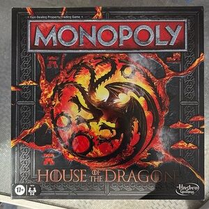 New in box monopoly house of dragon